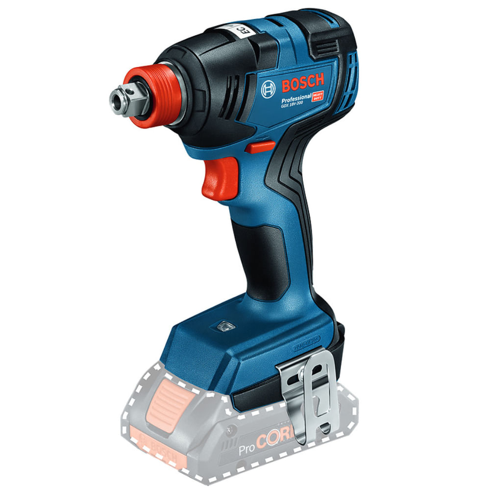 Parafusadeira e Chave de Impacto 2 em 1 18V Brushless 200Nm GDX 18V-200 Bosch